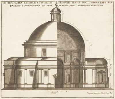 Section of the Church of Saint John the Baptist