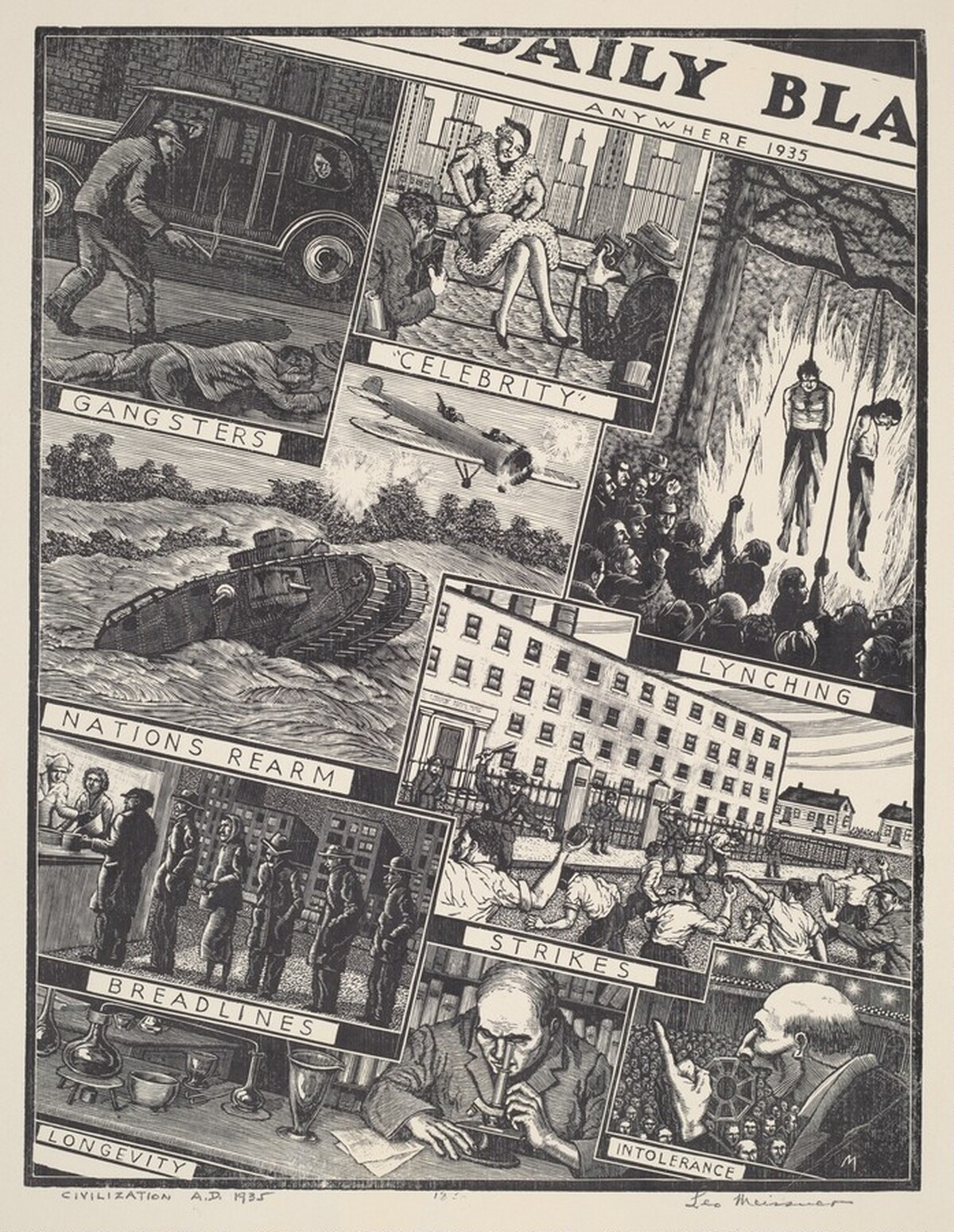 Civilization, A.D. 1935 by Leo Meissner