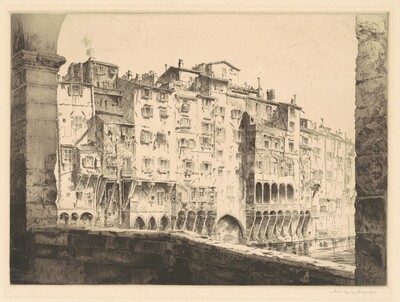 From the Ponte Vecchio, Florence