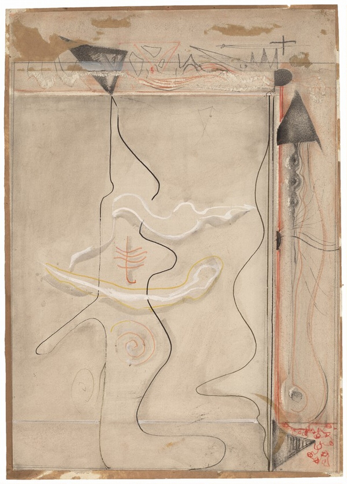 Abstraction by Mark Rothko