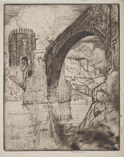 Arch of Bridge of Alcantara