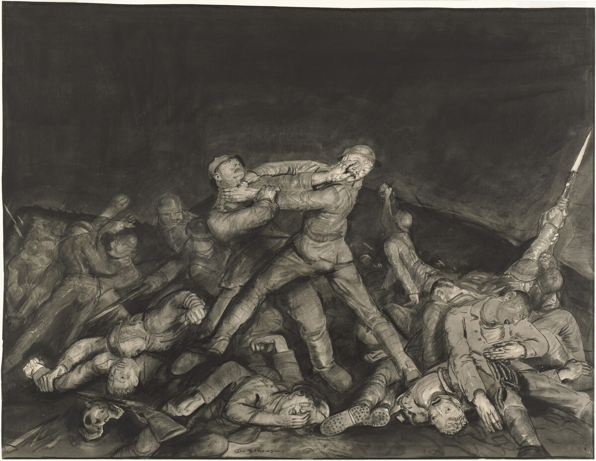Ghost of Sergeant Pelly by George Bellows