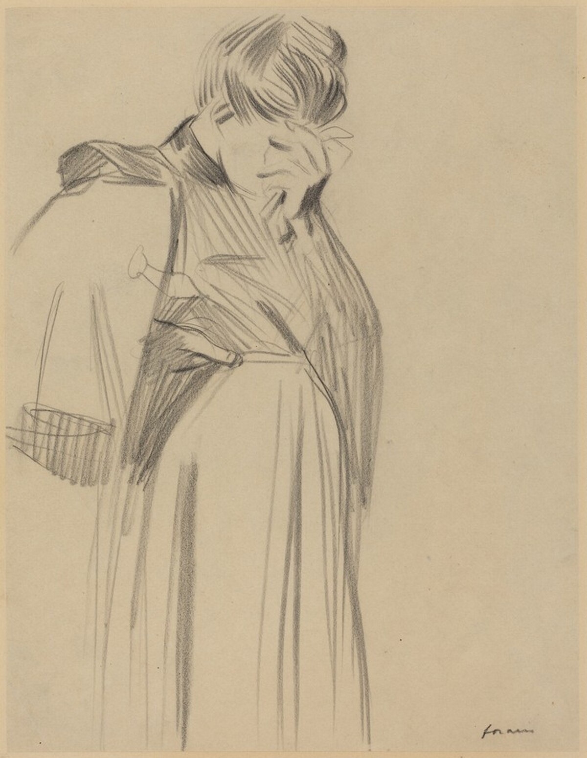 Woman Weeping by Jean-Louis Forain