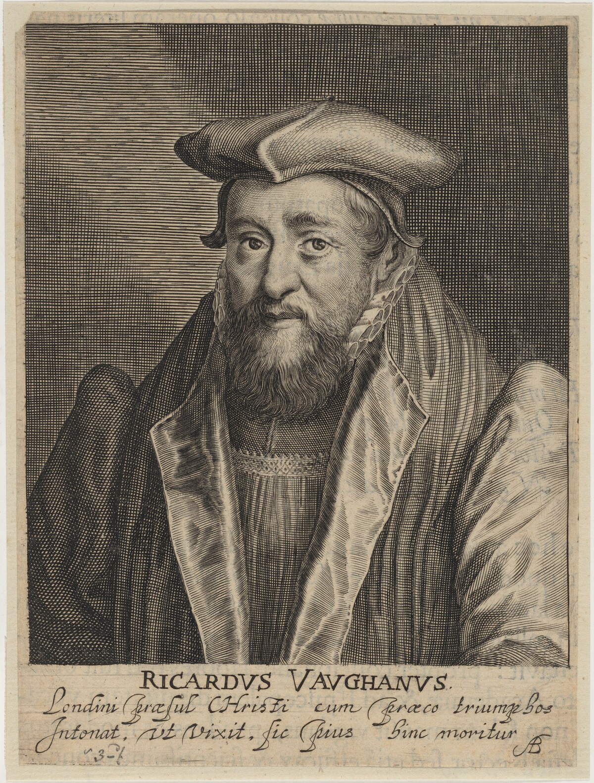 Richard Vaughan, Bishop of London by Willem de Passe and Magdalena de Passe