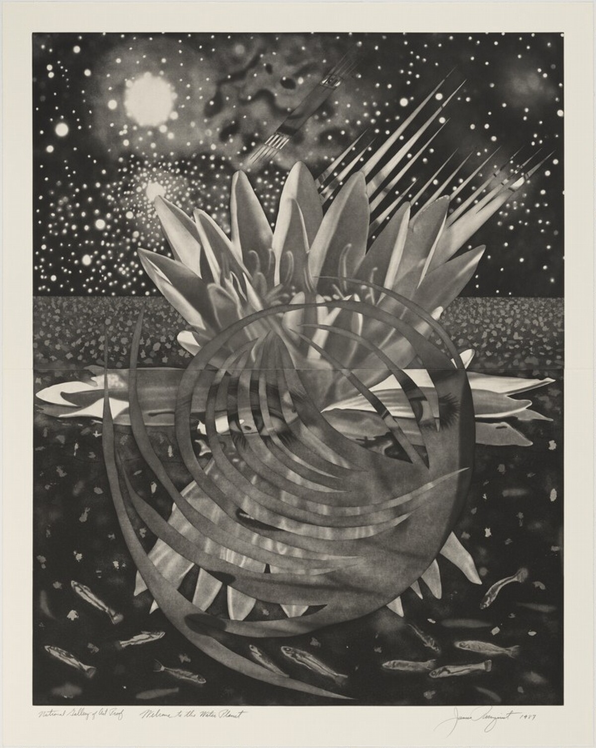 Welcome to the Water Planet by James Rosenquist