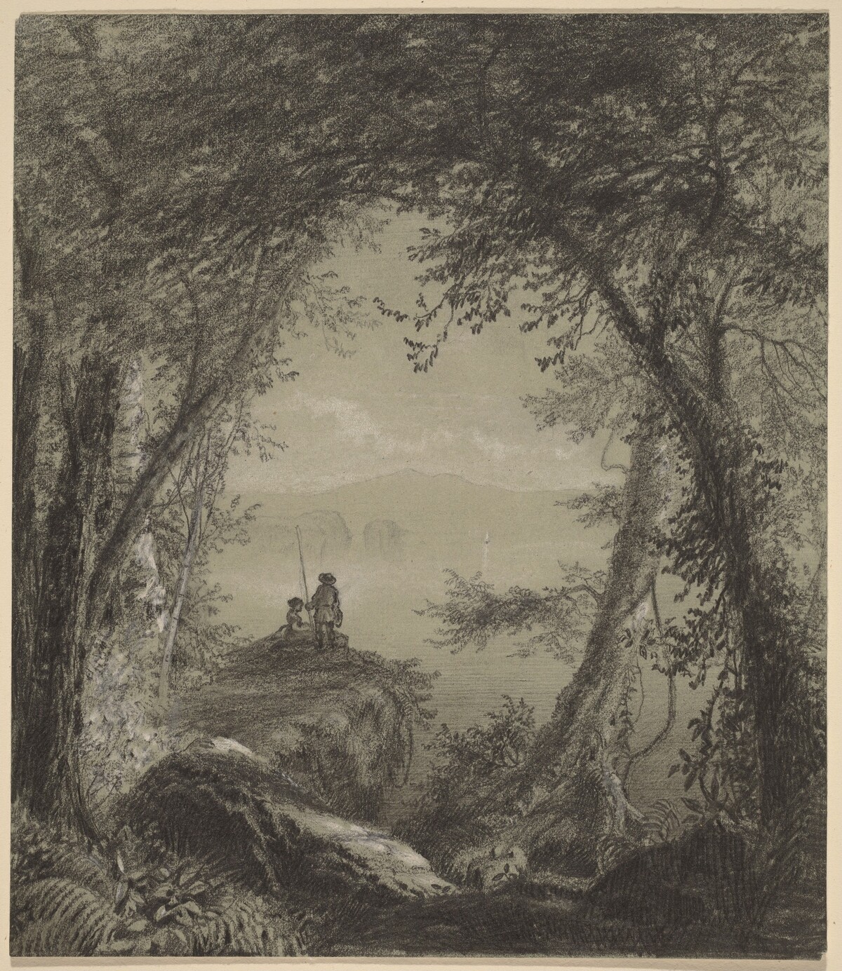 Lake George by Richard William Hubbard
