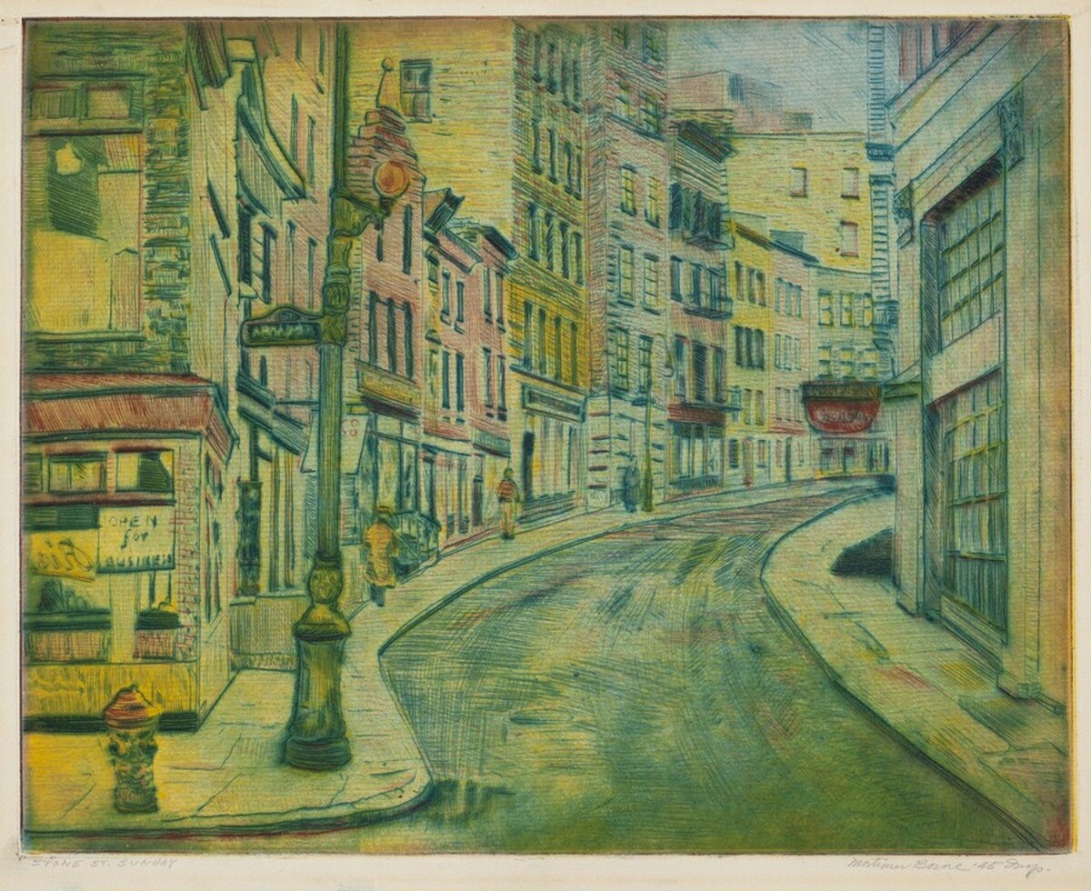 Stone Street by Mortimer Borne
