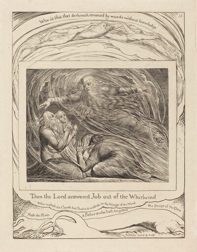 The Lord Answering Job out of the Whirlwind
