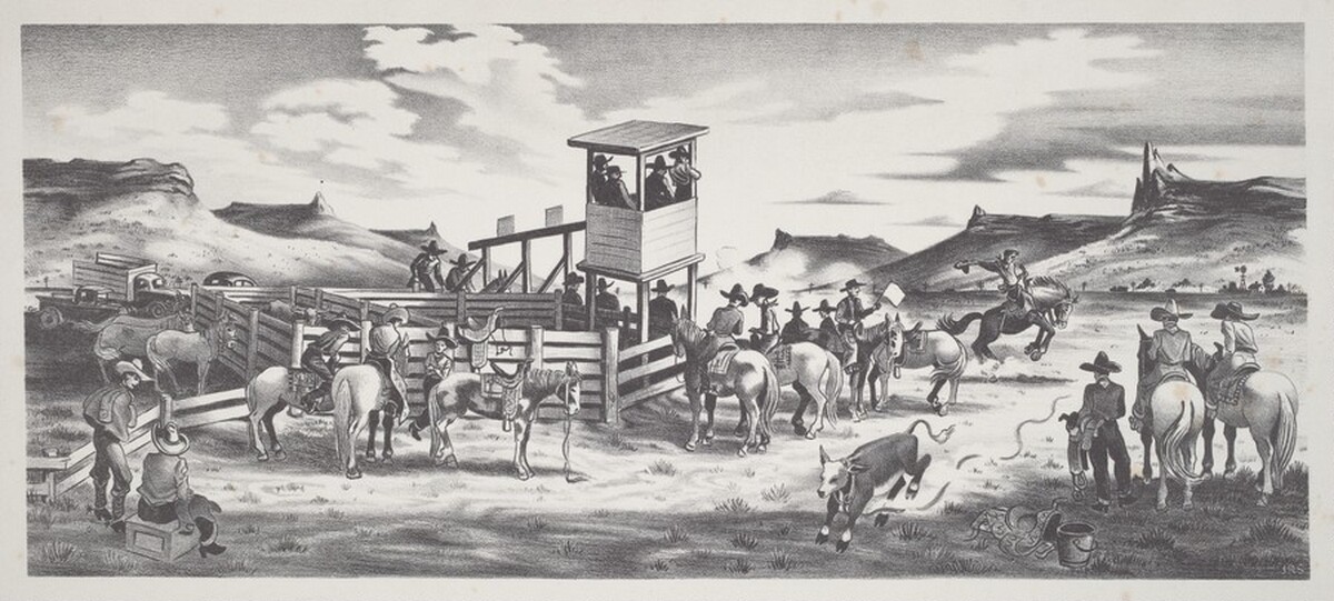 Rodeo by James Russell Sherman