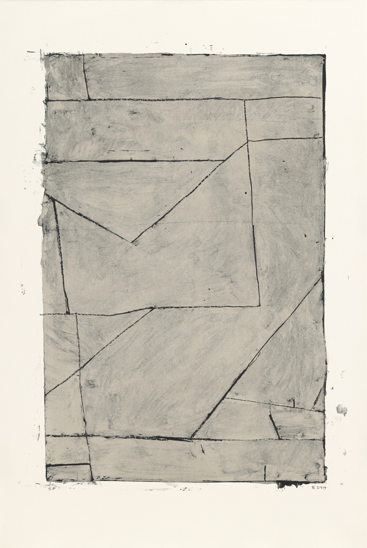 Trip on the Ground by Richard Diebenkorn