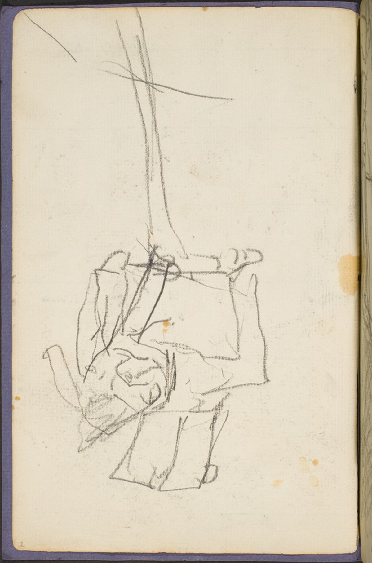balancierender Artist (Balancing Act of an Acrobat) [p. 2] by Max Beckmann