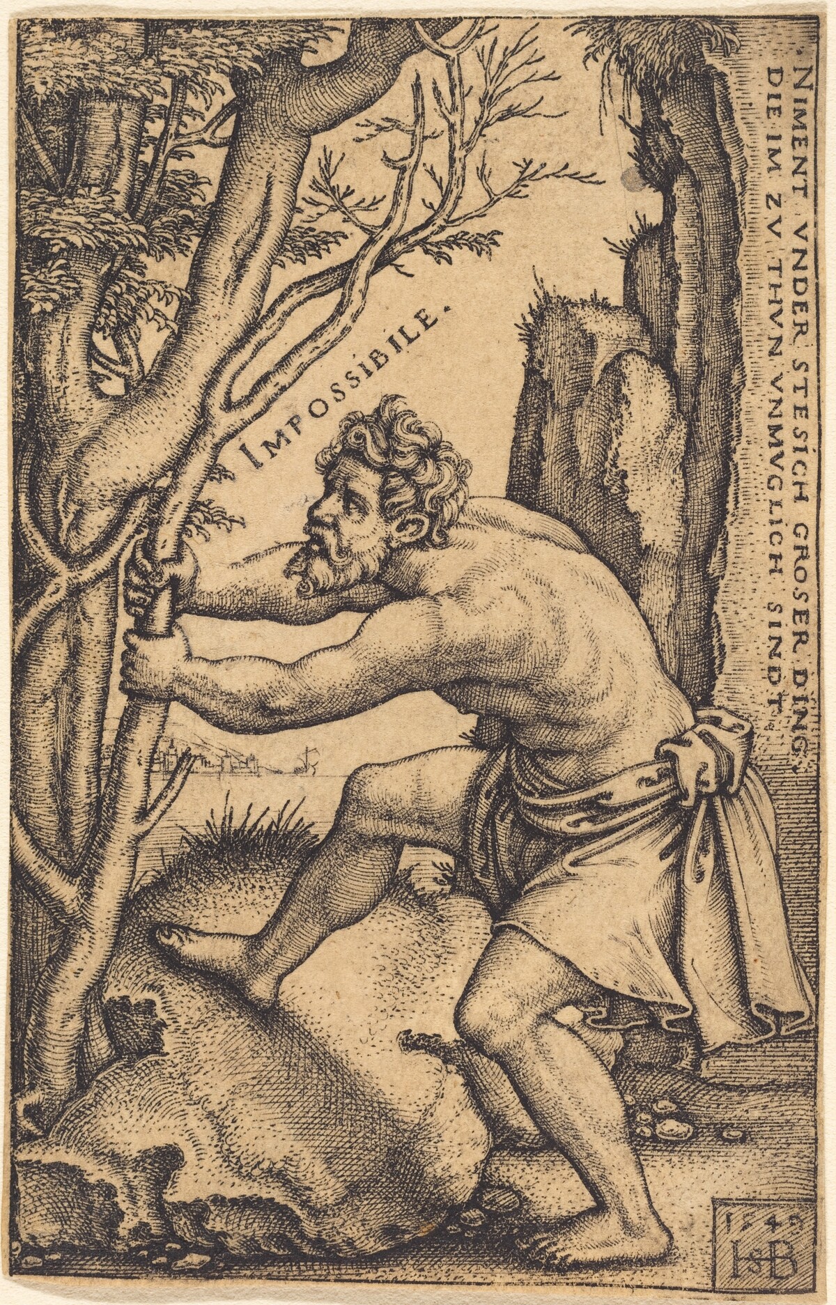The Impossible by Sebald Beham