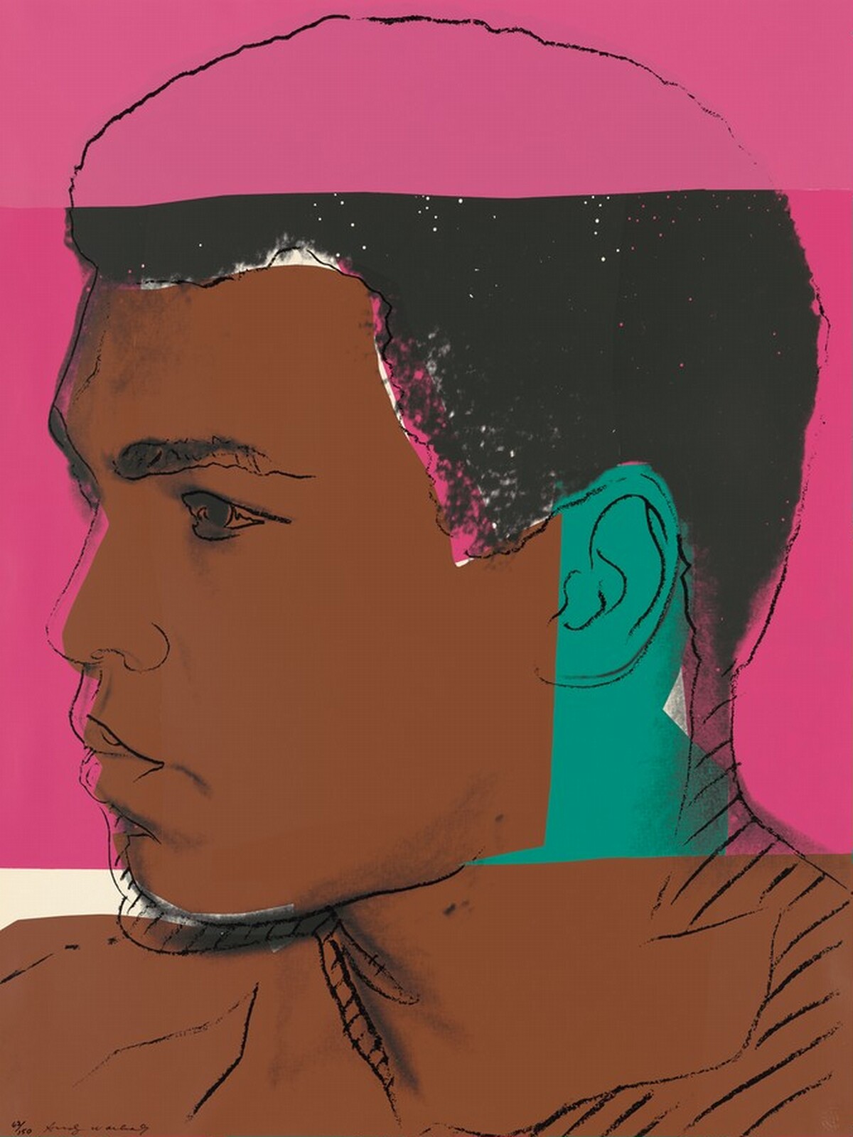 Muhammad Ali by Andy Warhol