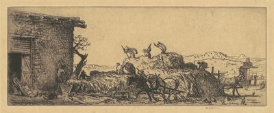 Baling Hay at Ganado