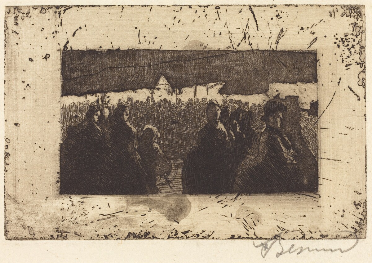 Neuilly Fair (La Foire de Neuilly) by Albert Besnard