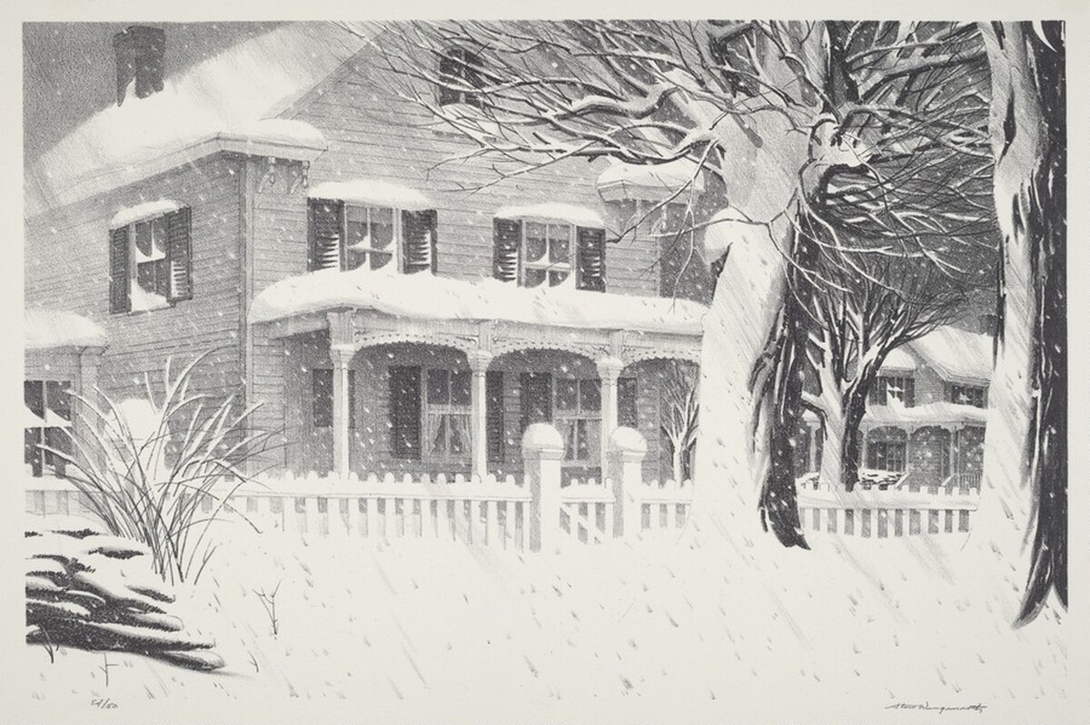 December Snow by Stow Wengenroth