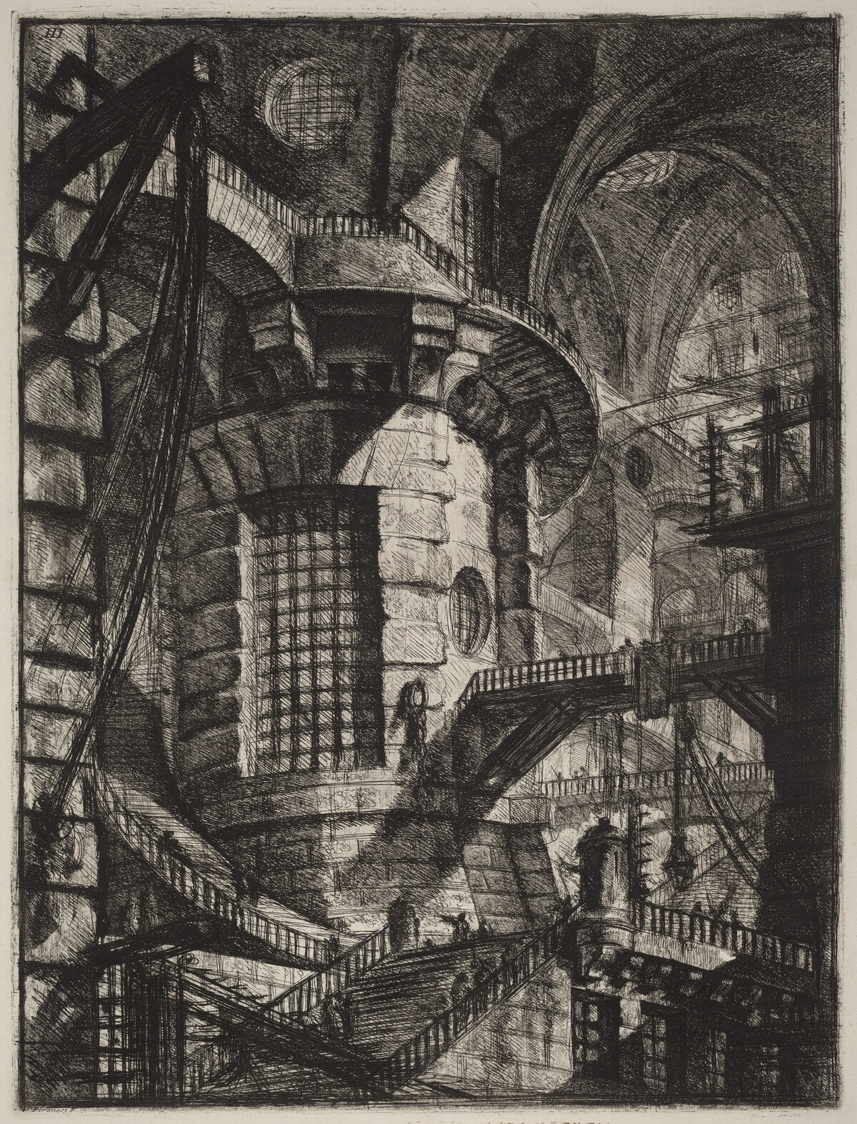 The Round Tower by Giovanni Battista Piranesi