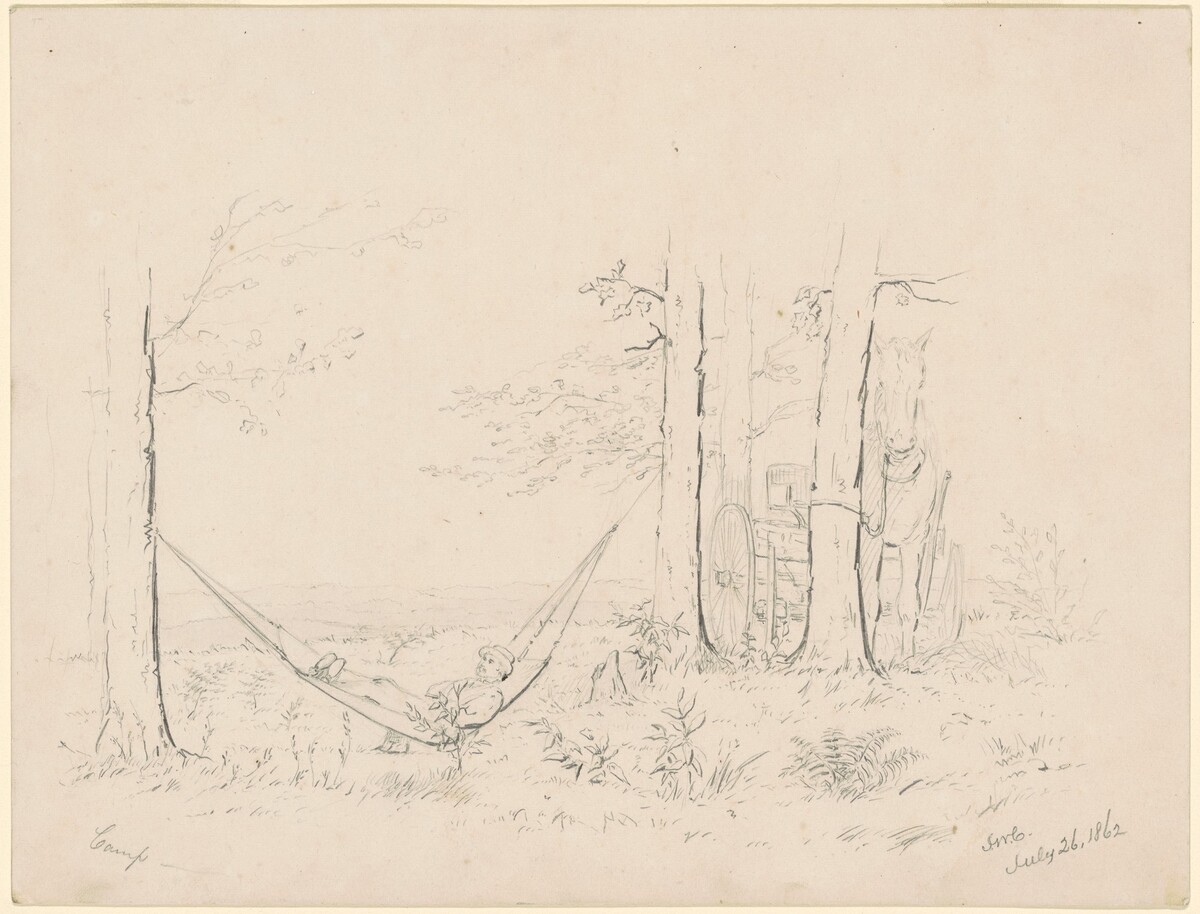 Camp by James Wells Champney