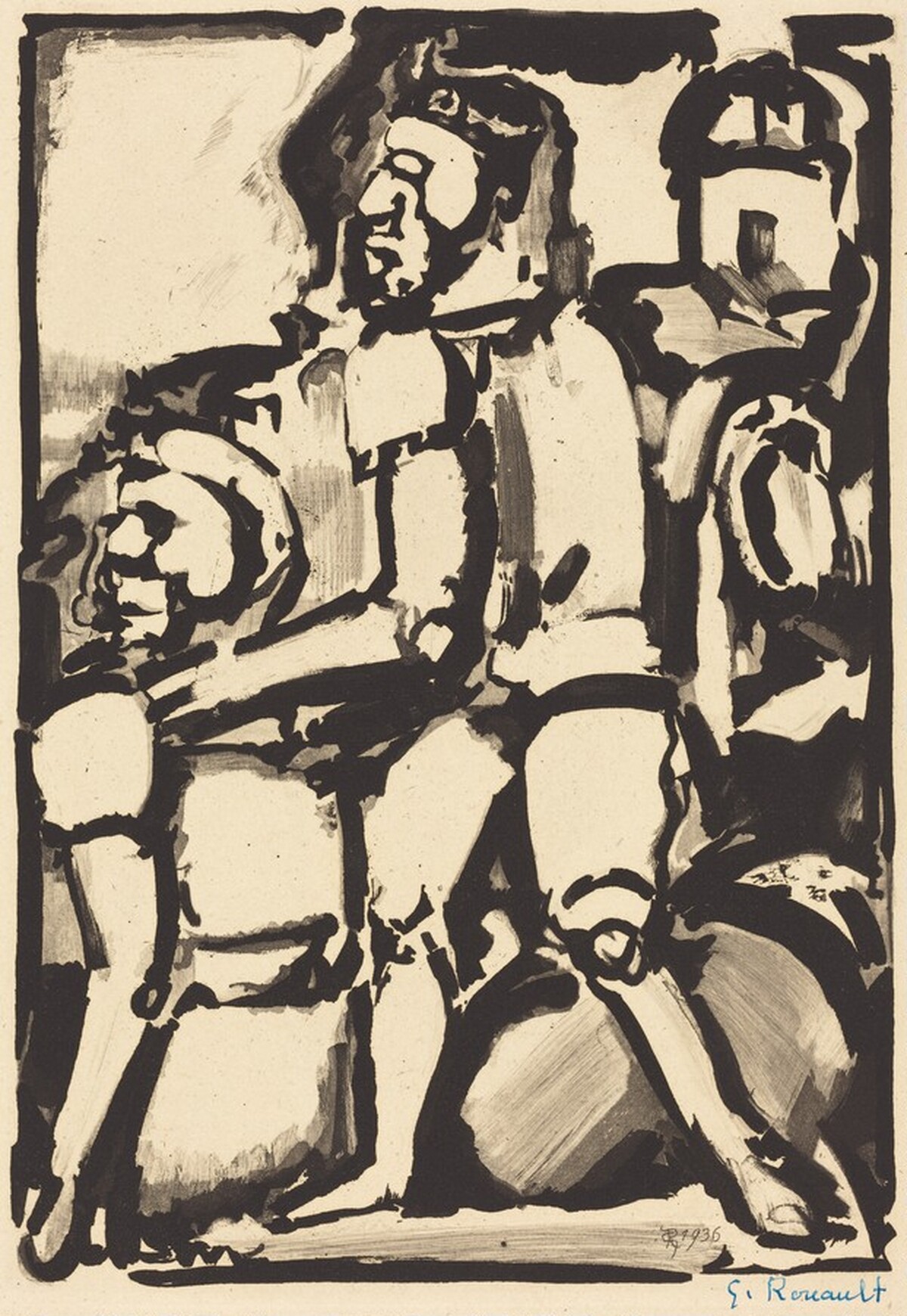 Paysans by Georges Rouault