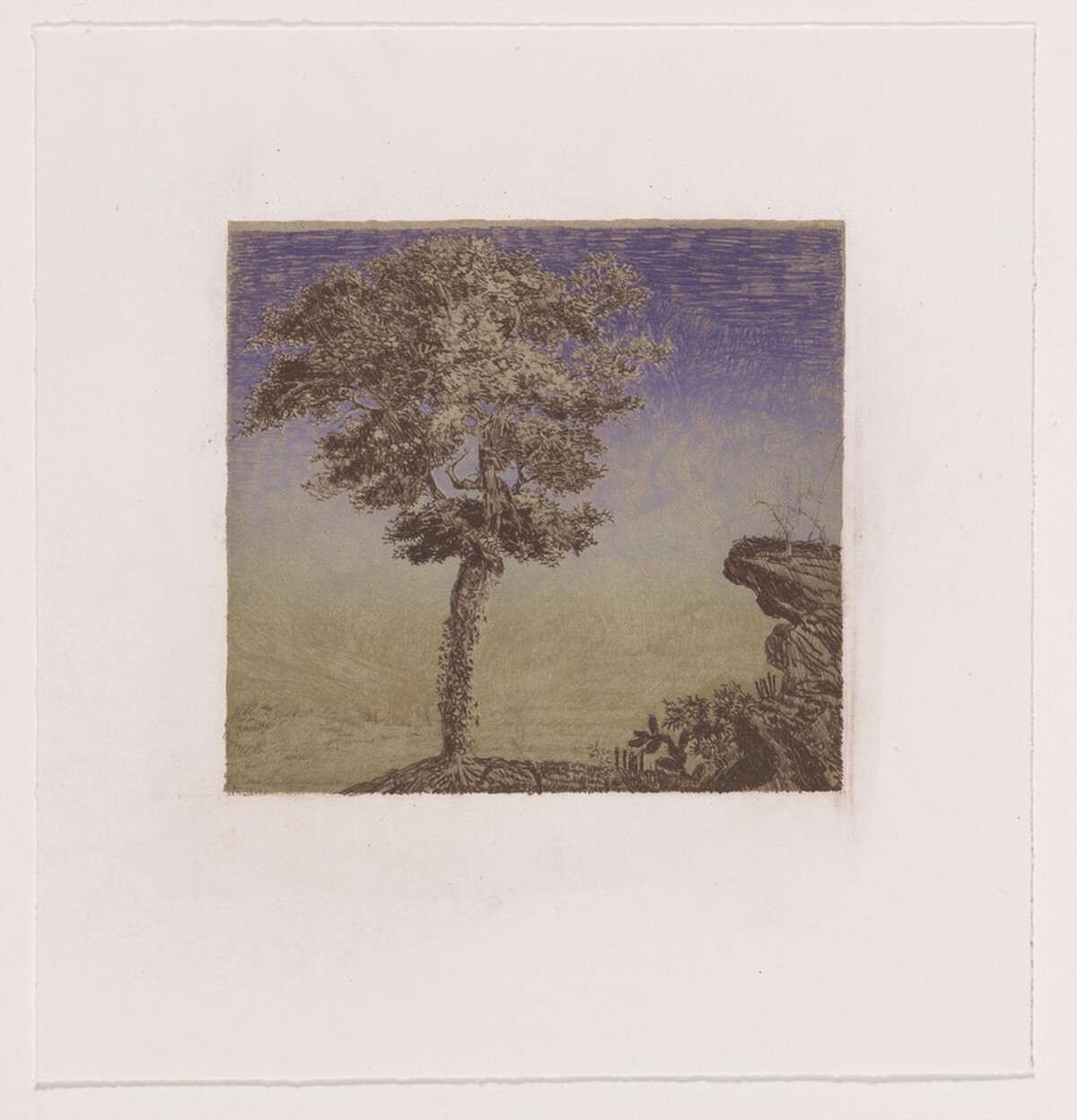 Untitled (#2) [working proof 4] by Joan Nelson