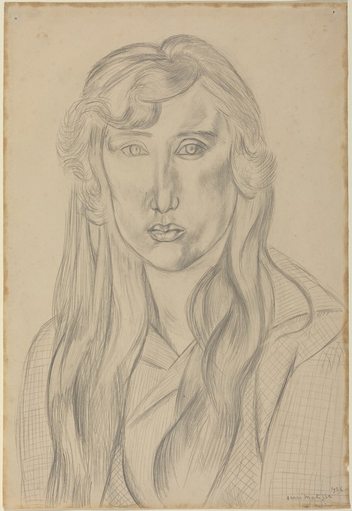 Antoinette with Long Hair by Henri Matisse