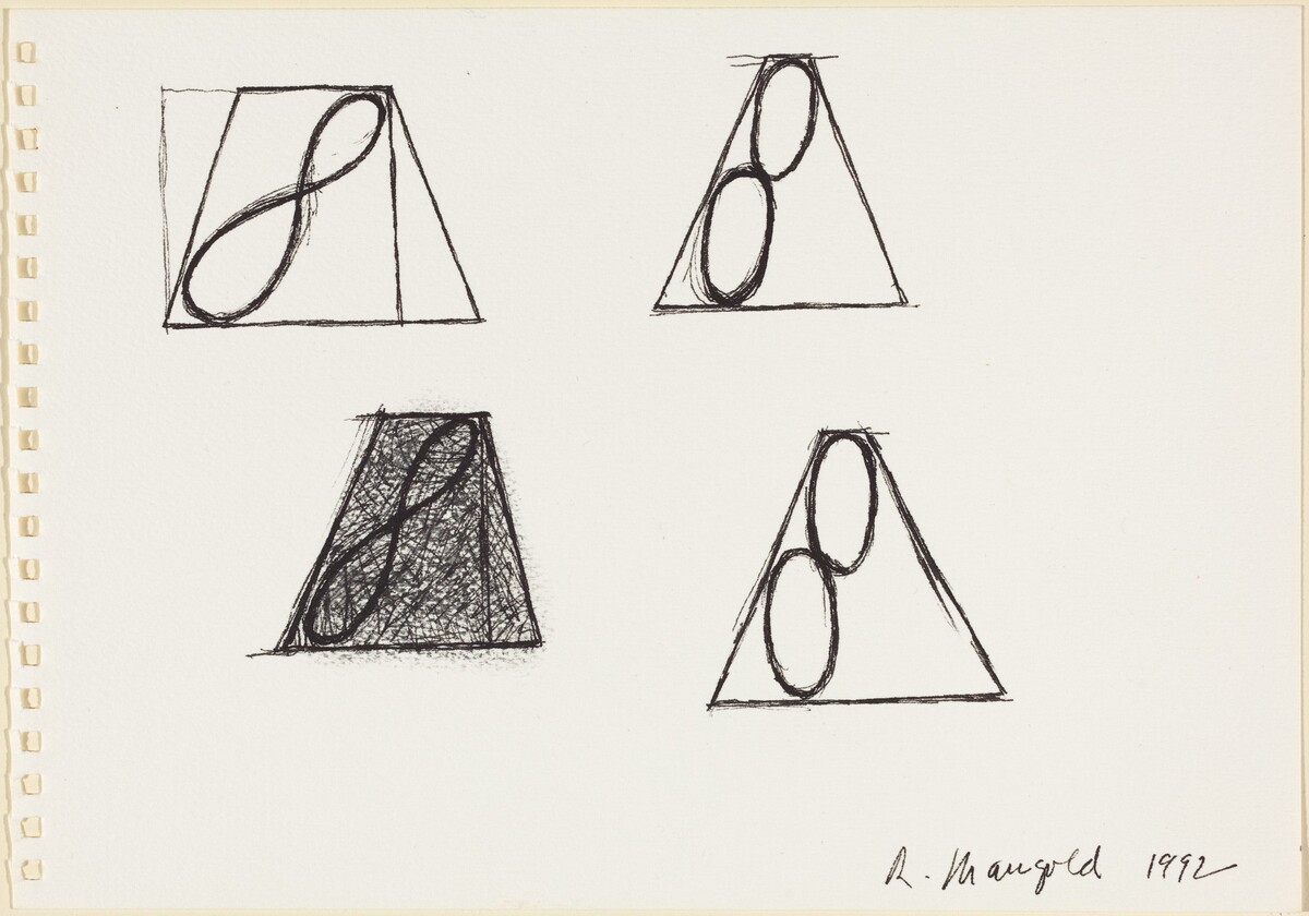 Untitled by Robert Mangold