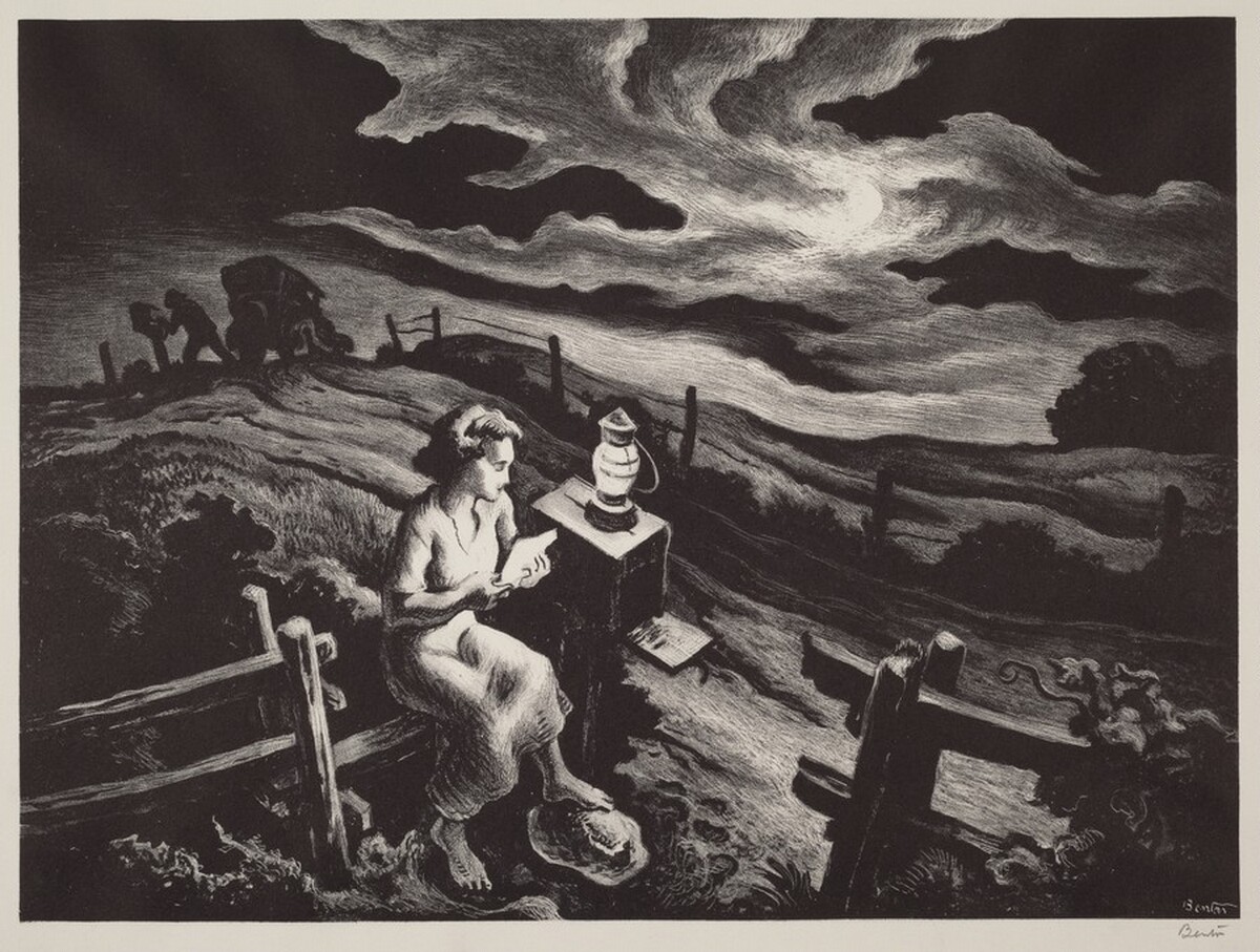 Letter from Overseas by Thomas Hart Benton