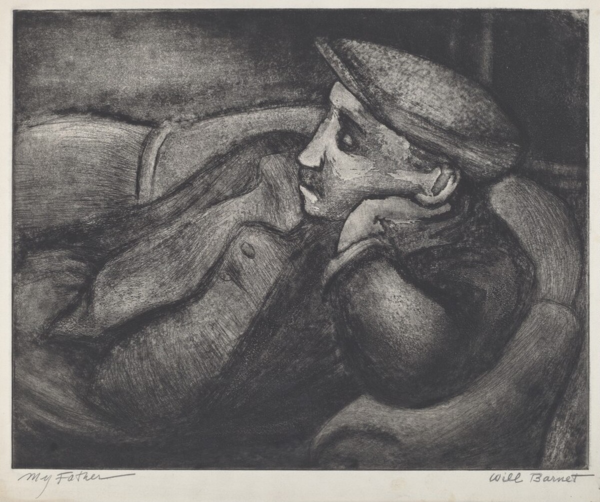 My Father (version 2) by Will Barnet