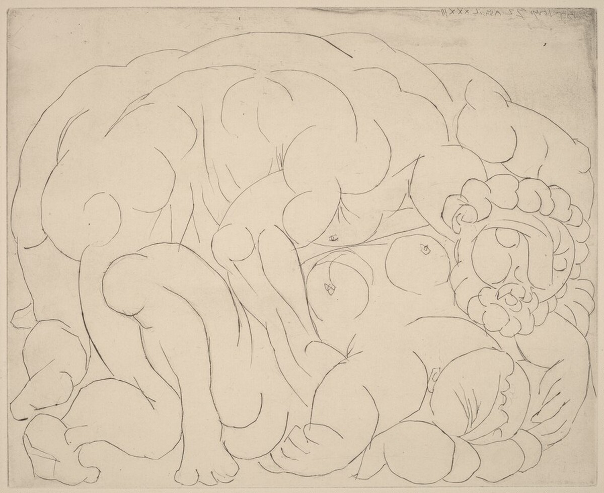 The Embrace I (L'Étreinte I) by Pablo Picasso