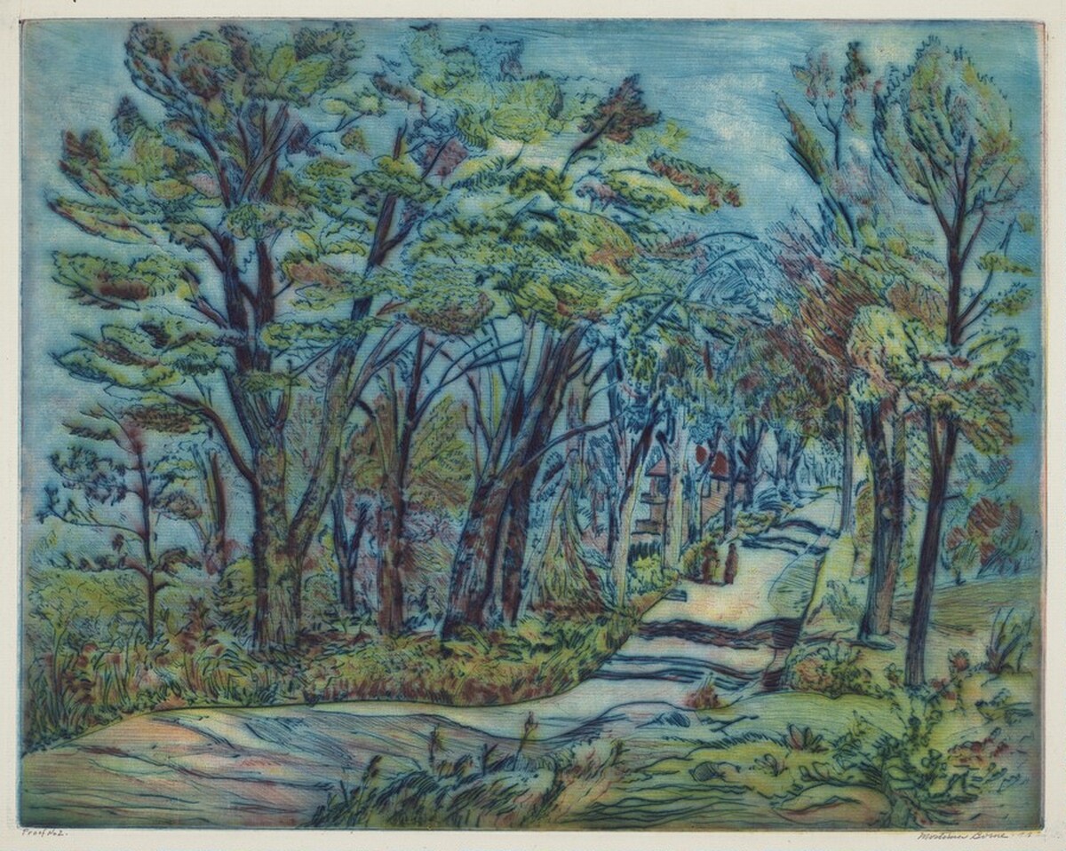 Mahopac Landscape by Mortimer Borne