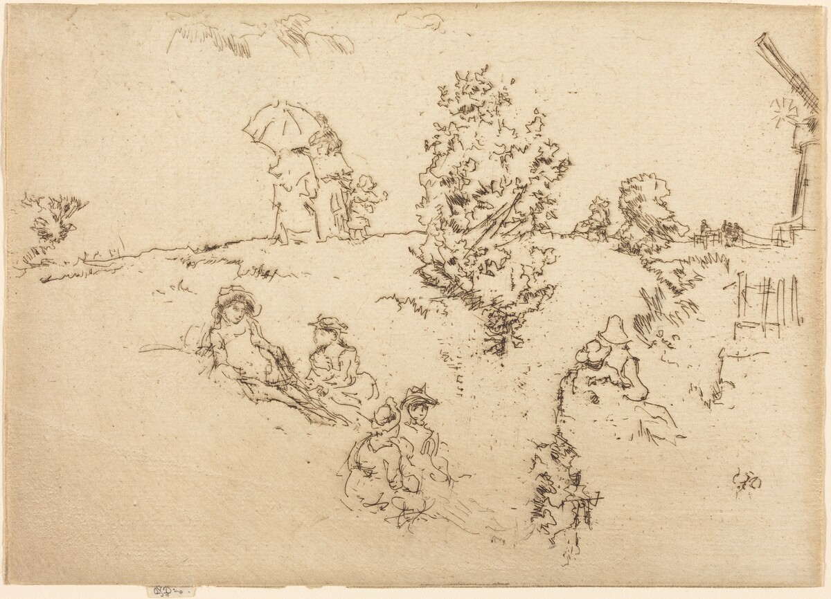 Ramparts, Sandwich by James McNeill Whistler