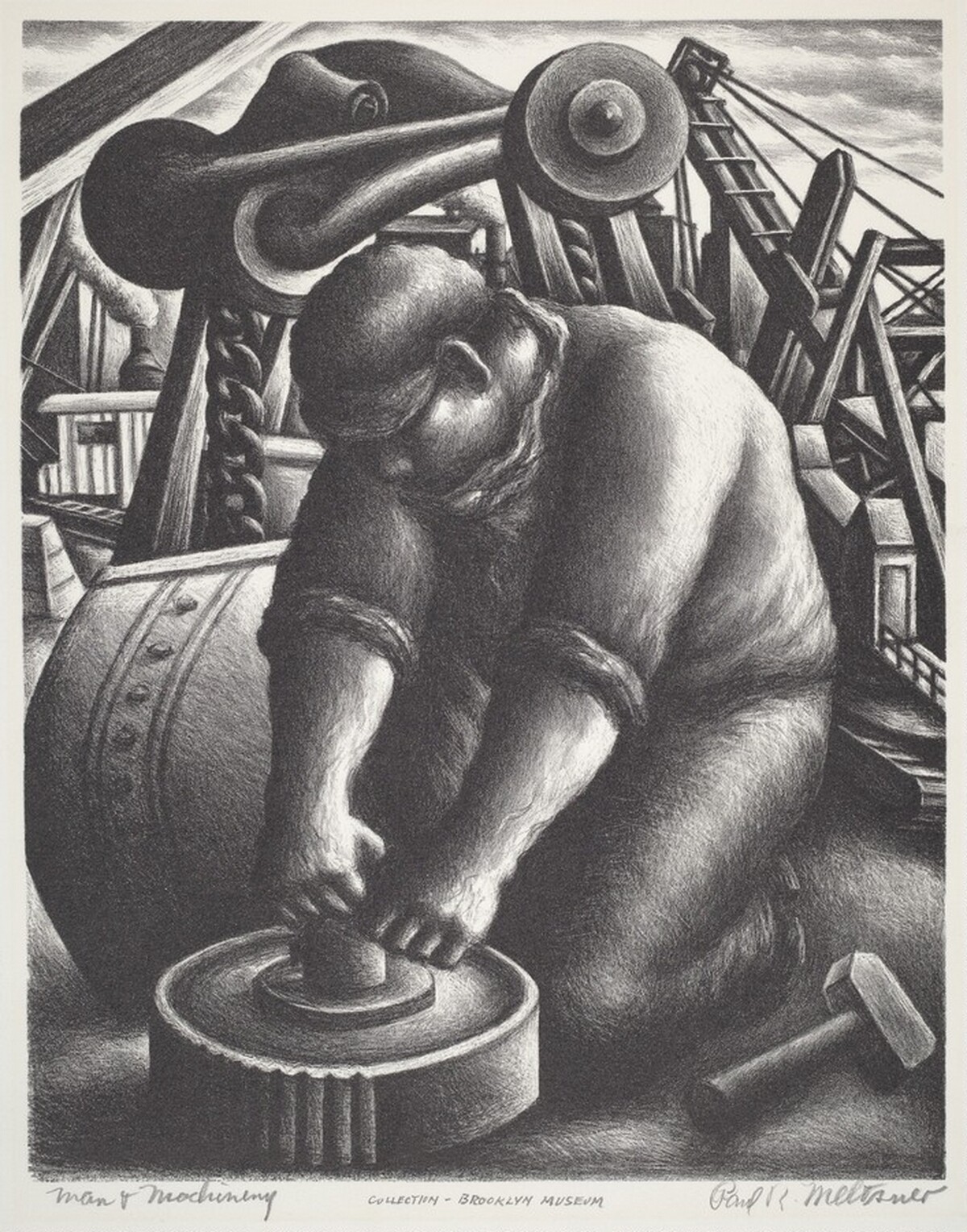 Man and Machinery by Paul Raphael Meltsner
