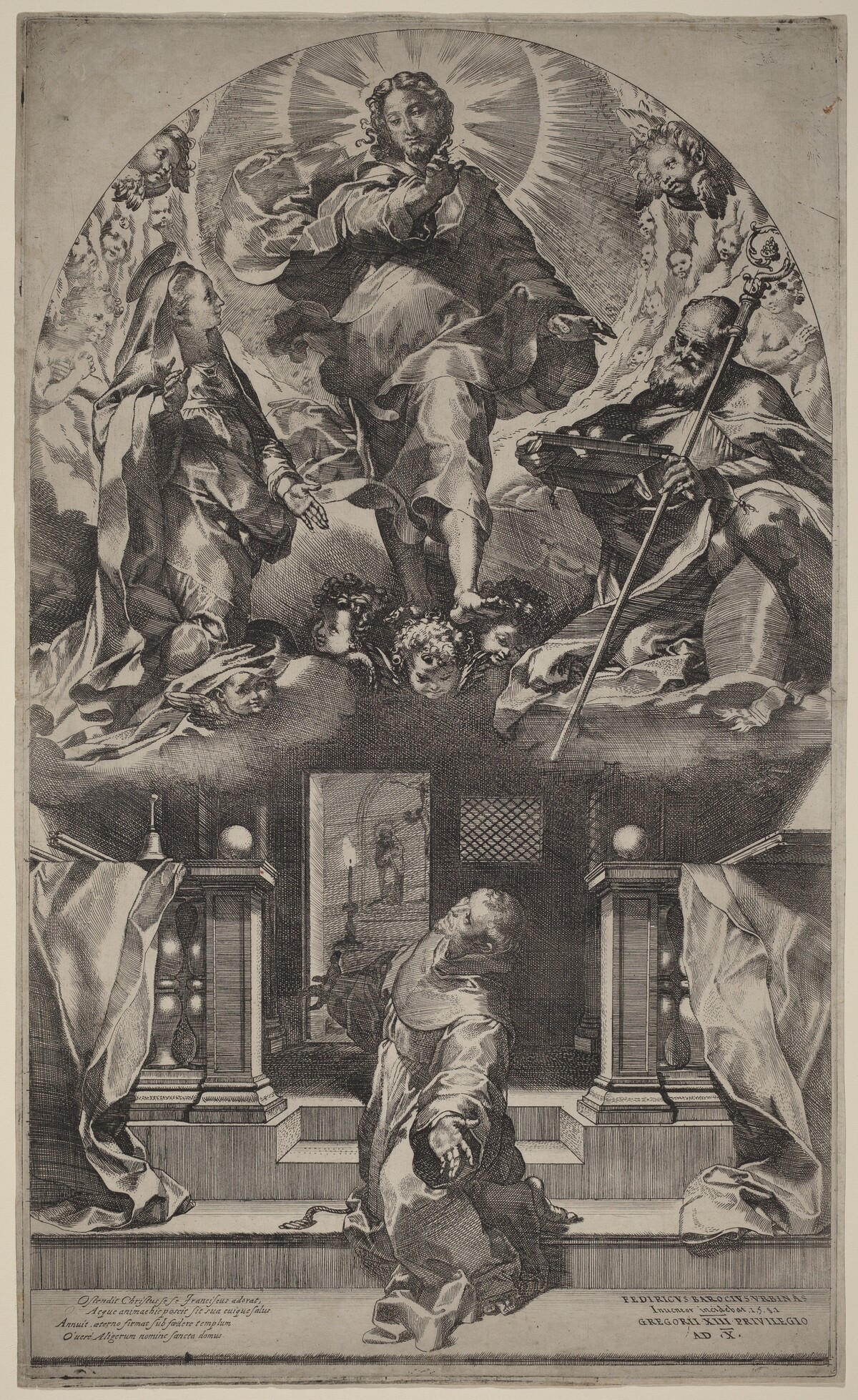 Vision of Saint Francis by Federico Barocci