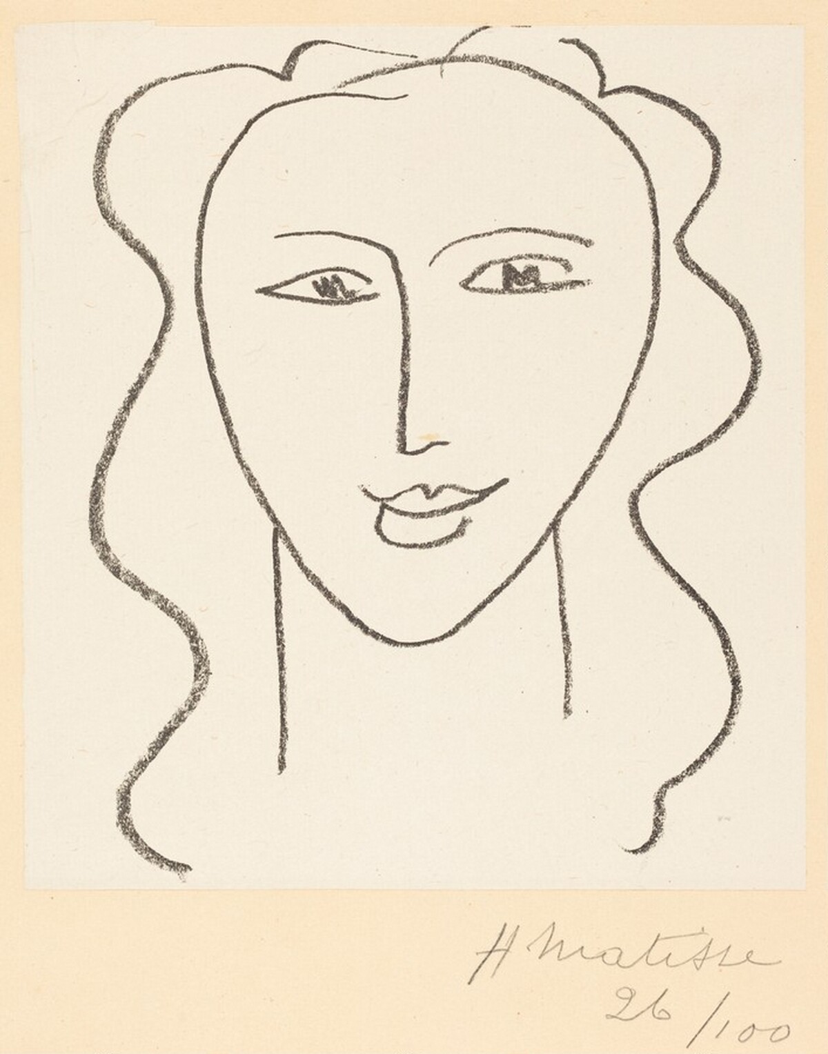 Study for The Virgin by Henri Matisse