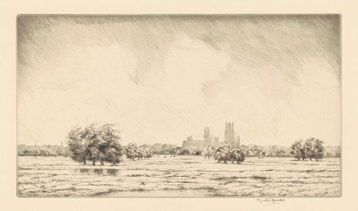 Rainy Day, Ely by Martin Hardie