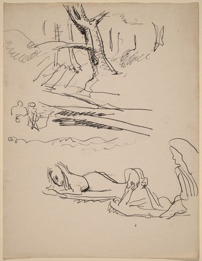 Figure in a Landscape