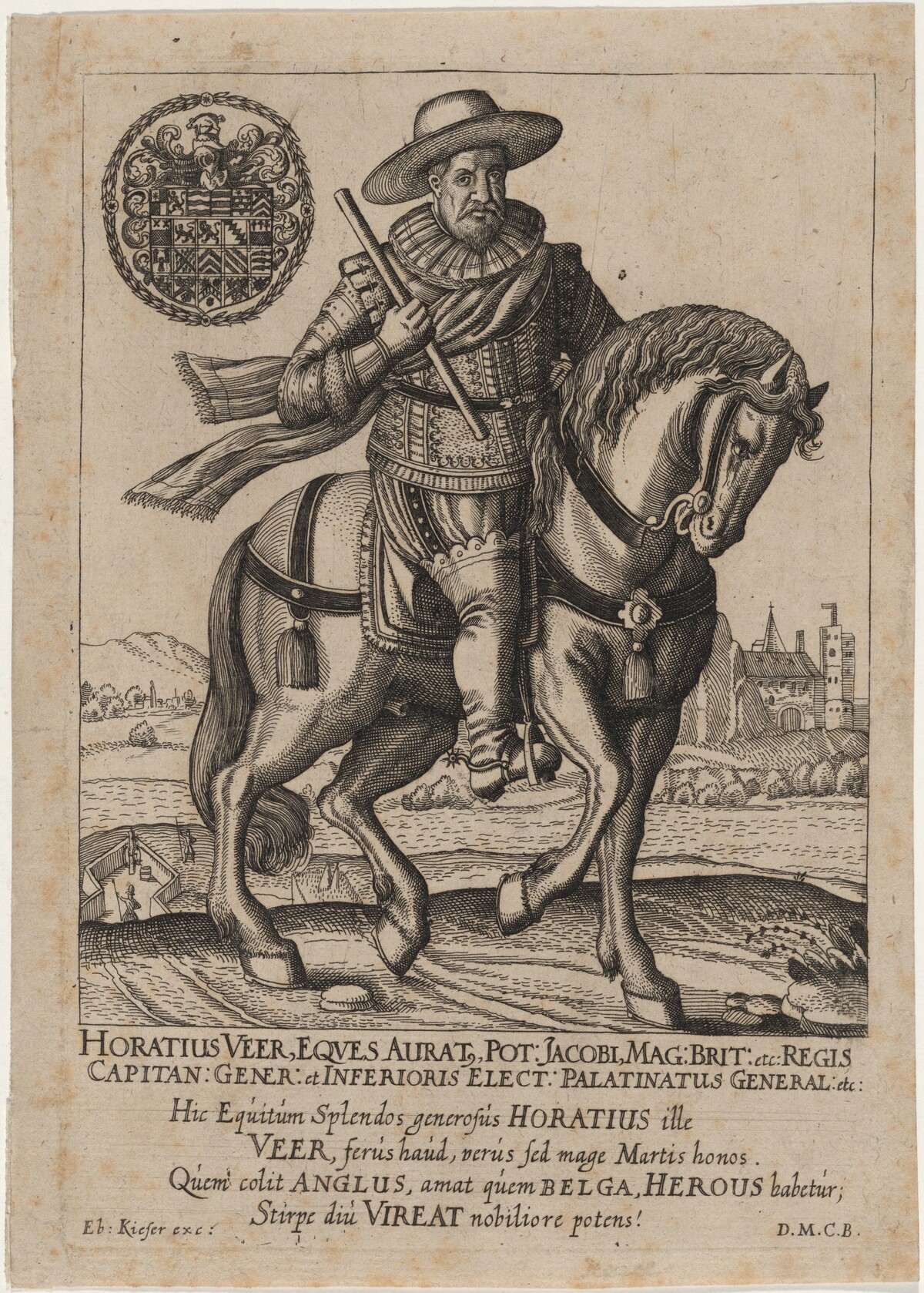 Horace Vere, Baron Vere of Tilbury by Unknown Artist