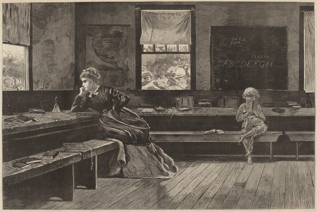 The Noon Recess by after Winslow Homer