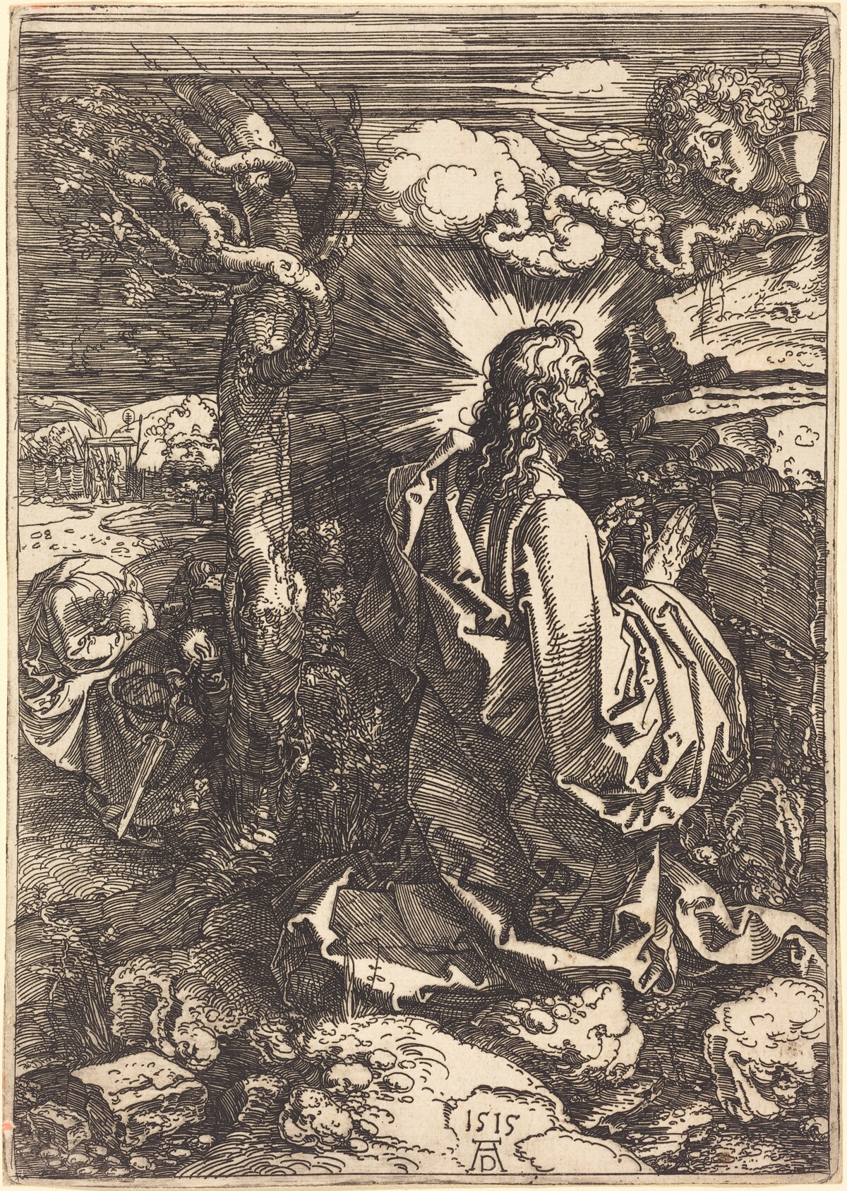 Christ on the Mount of Olives by Albrecht Dürer