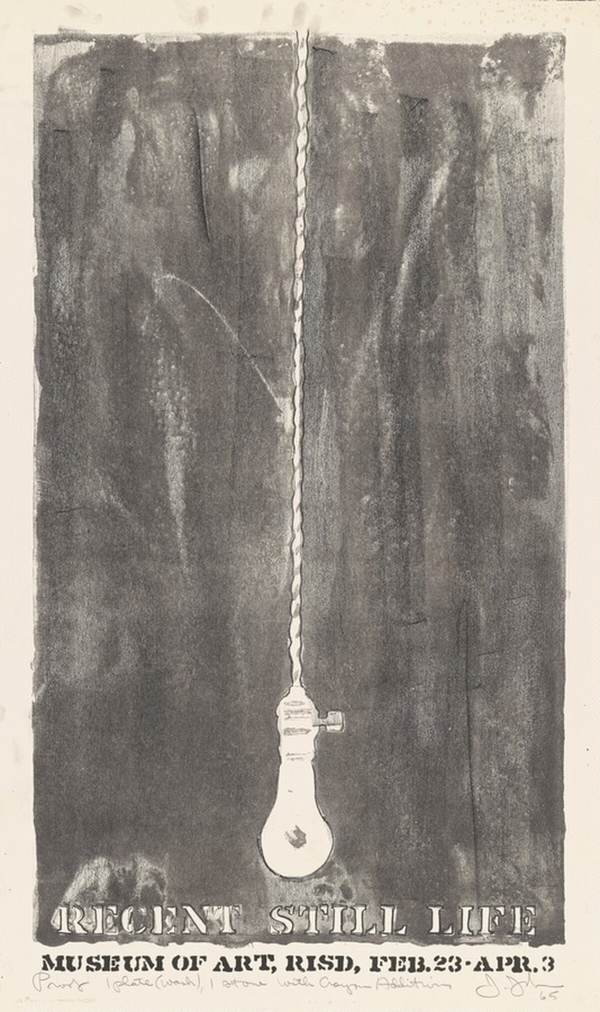Recent Still Life [misc. proof] by Jasper Johns