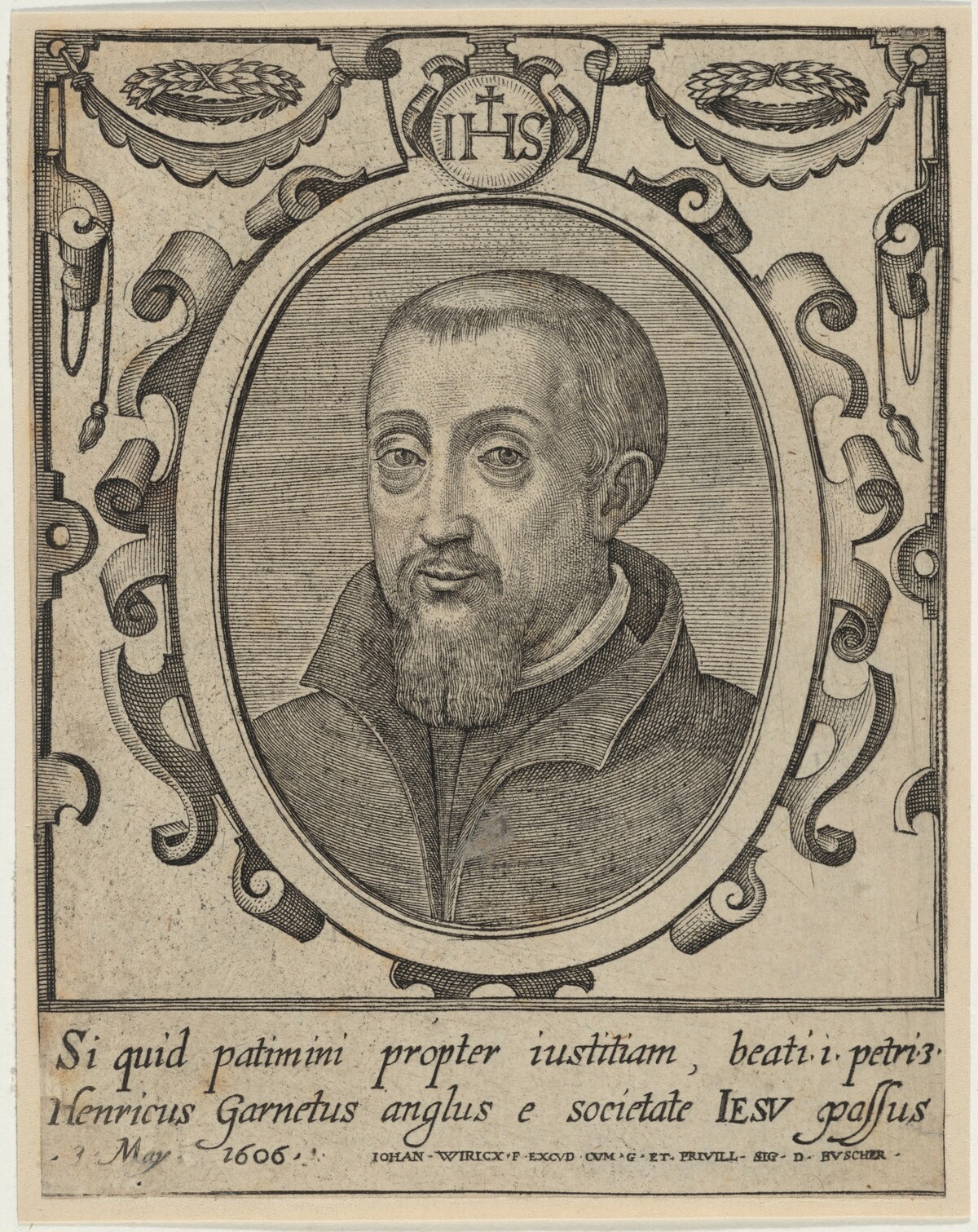 Henry Garnett by Johan Wierix