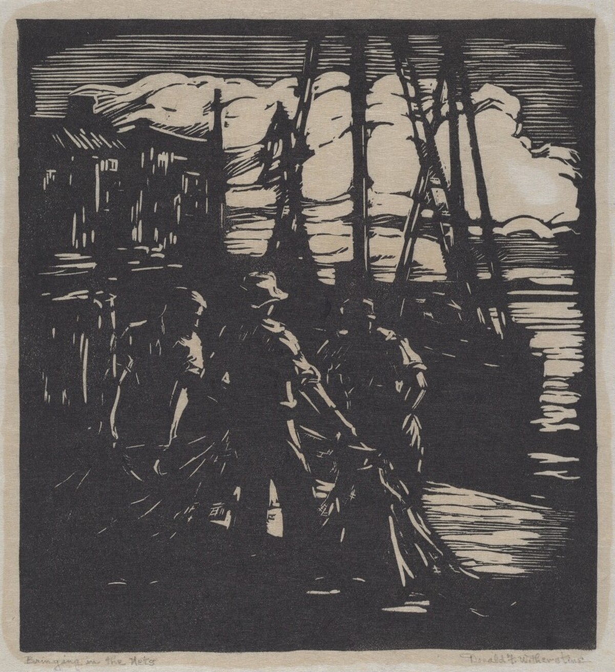 Bringing in the Nets by Donald Frederick Witherstine