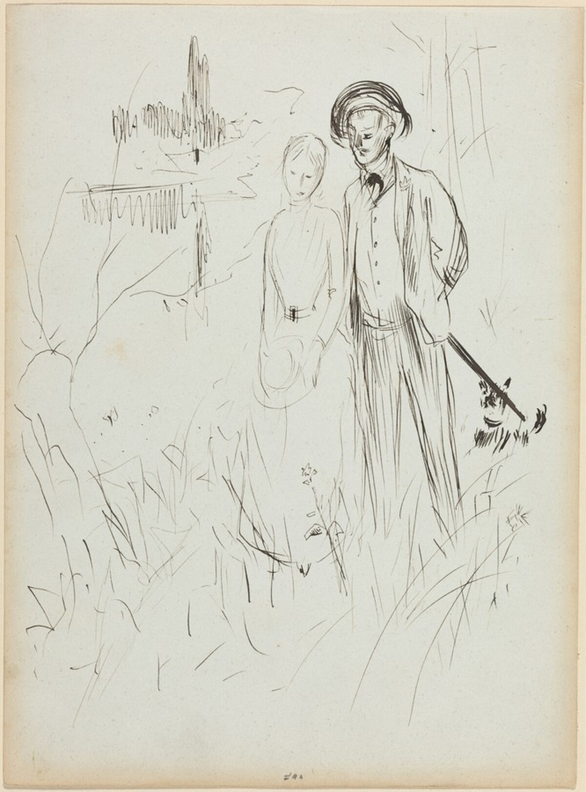 Promenade by Jean-Louis Forain