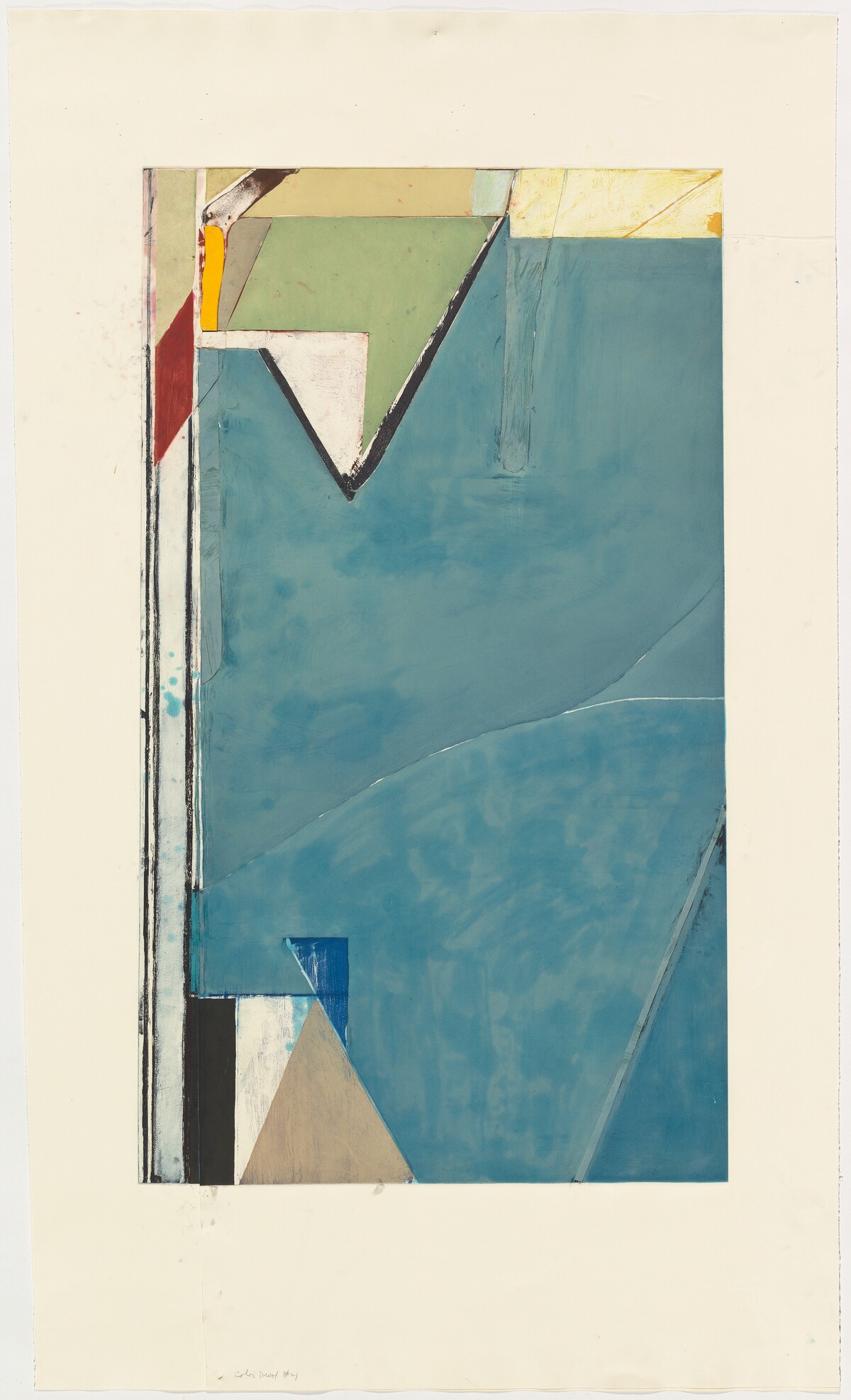 High Green Version I [working proof 9] by Richard Diebenkorn