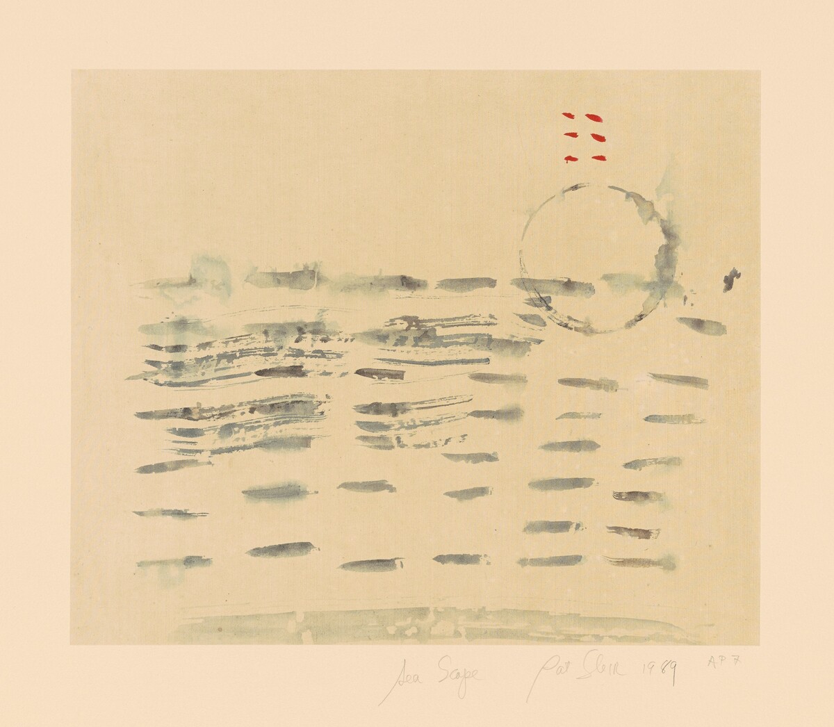 Seascape by Pat Steir