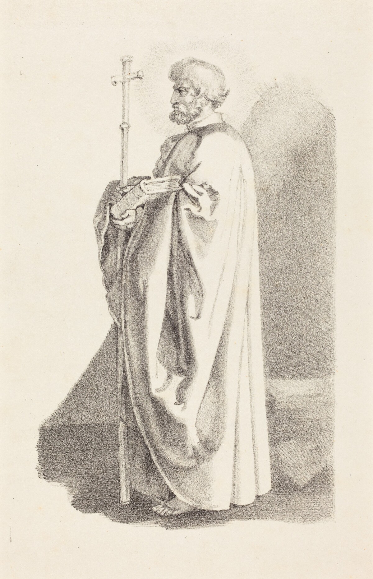 An Apostle, from Albert [sic] Durer by James Henry Lynch after John Flaxman