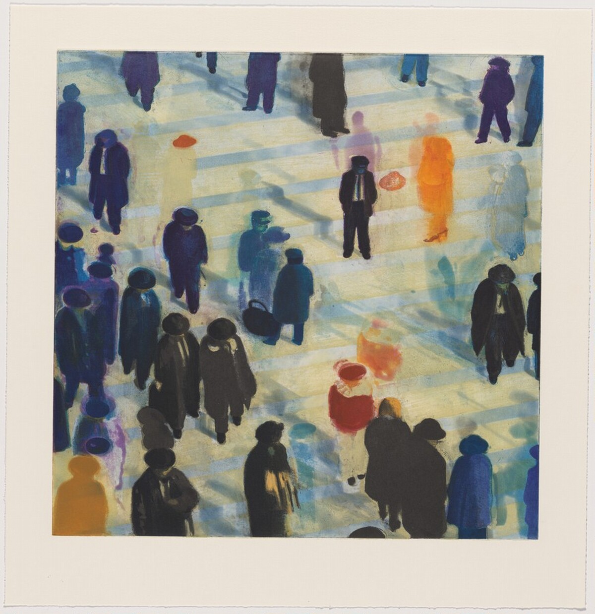 Station [working proof 24] by Christopher Brown