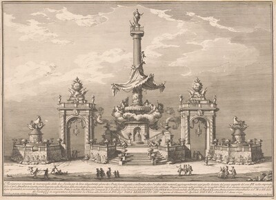 The Seconda Macchina for the Chinea of 1752: The Banquet of the Gods in Villa Carl'Amalia in Caserta