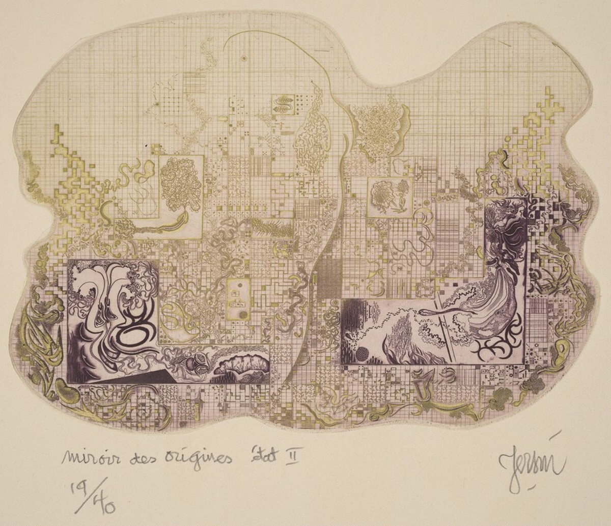 Miroir des Origins (Mirror of Origins) by Albert Edgar Yersin