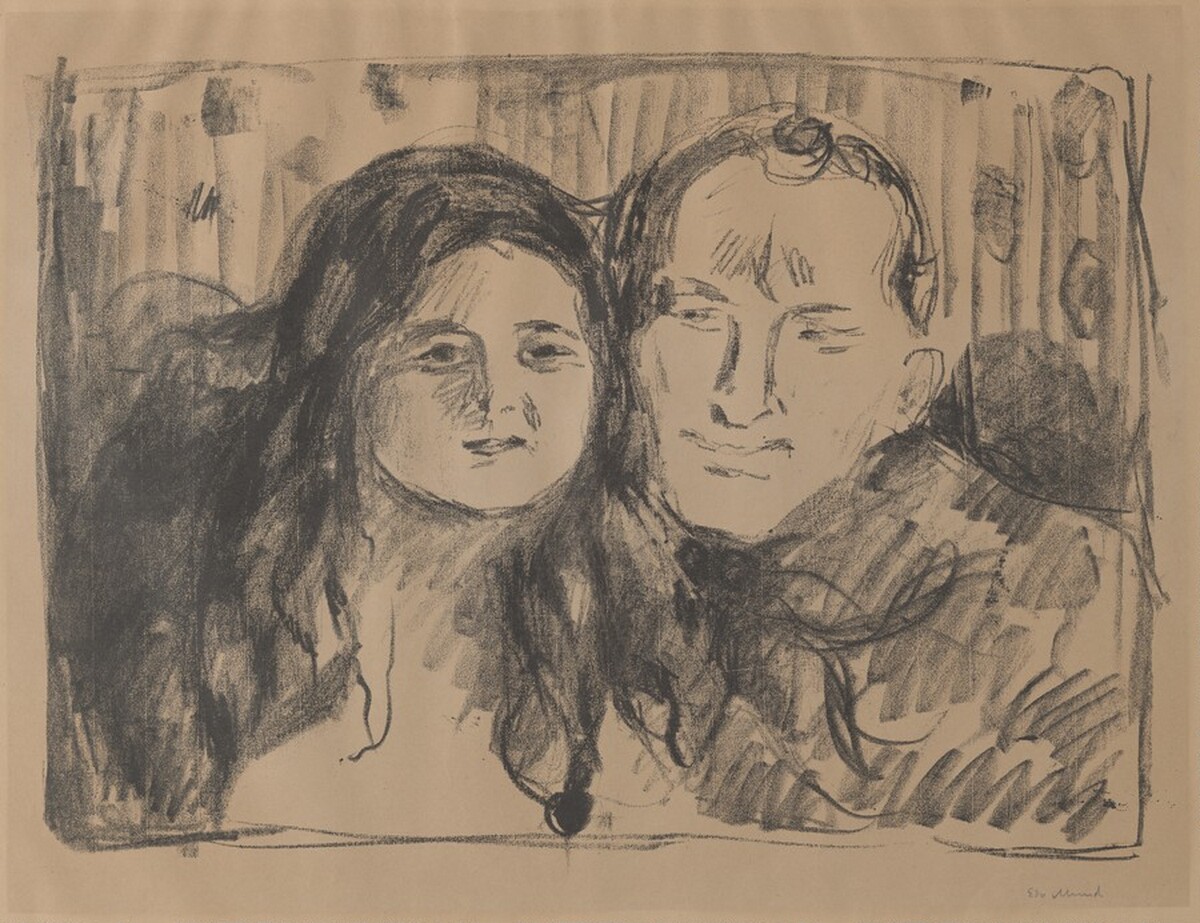 The Seducer (Forføreren) by Edvard Munch